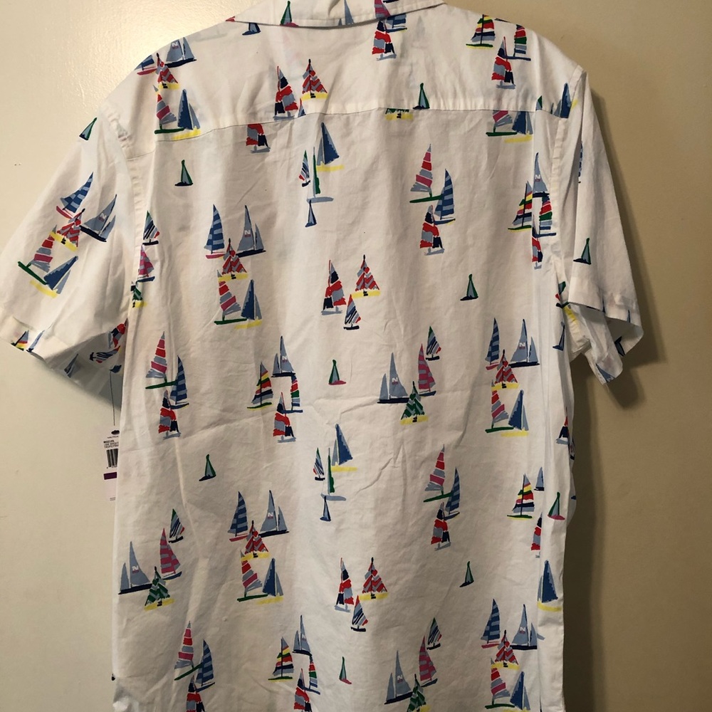 Nautica classic fit boat print camp shirt XXL - Picture 9 of 9
